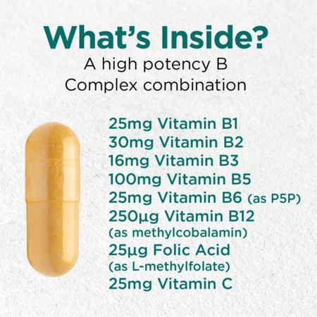 Cytoplan B Complex High Potency 60 Caps- Lillys Pharmacy and Health Store
