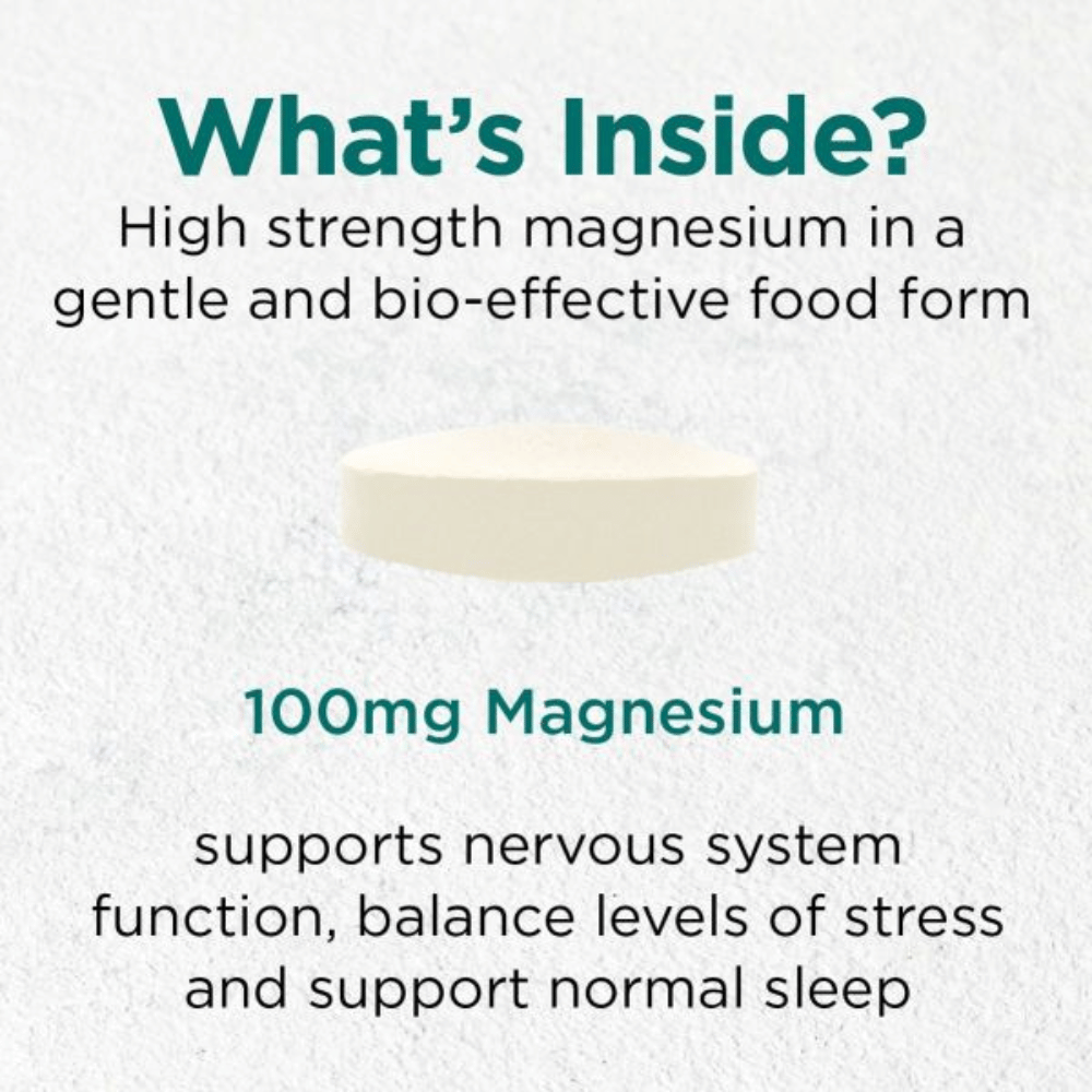 Cytoplan Biofood Magnesium: 100 mg 60 Tablets- Lillys Pharmacy and Health Store
