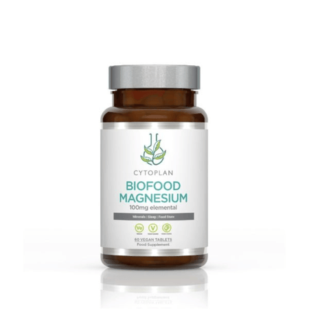 Cytoplan Biofood Magnesium: 100 mg 60 Tablets- Lillys Pharmacy and Health Store