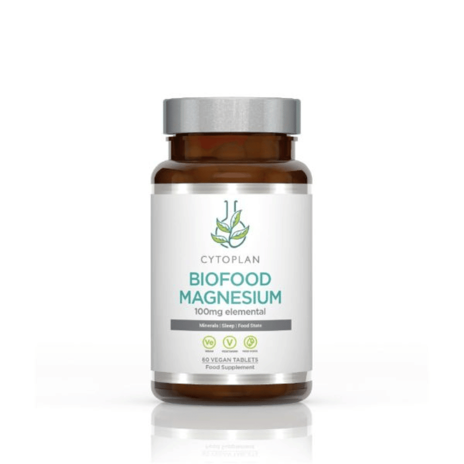 Cytoplan Biofood Magnesium: 100 mg 60 Tablets- Lillys Pharmacy and Health Store