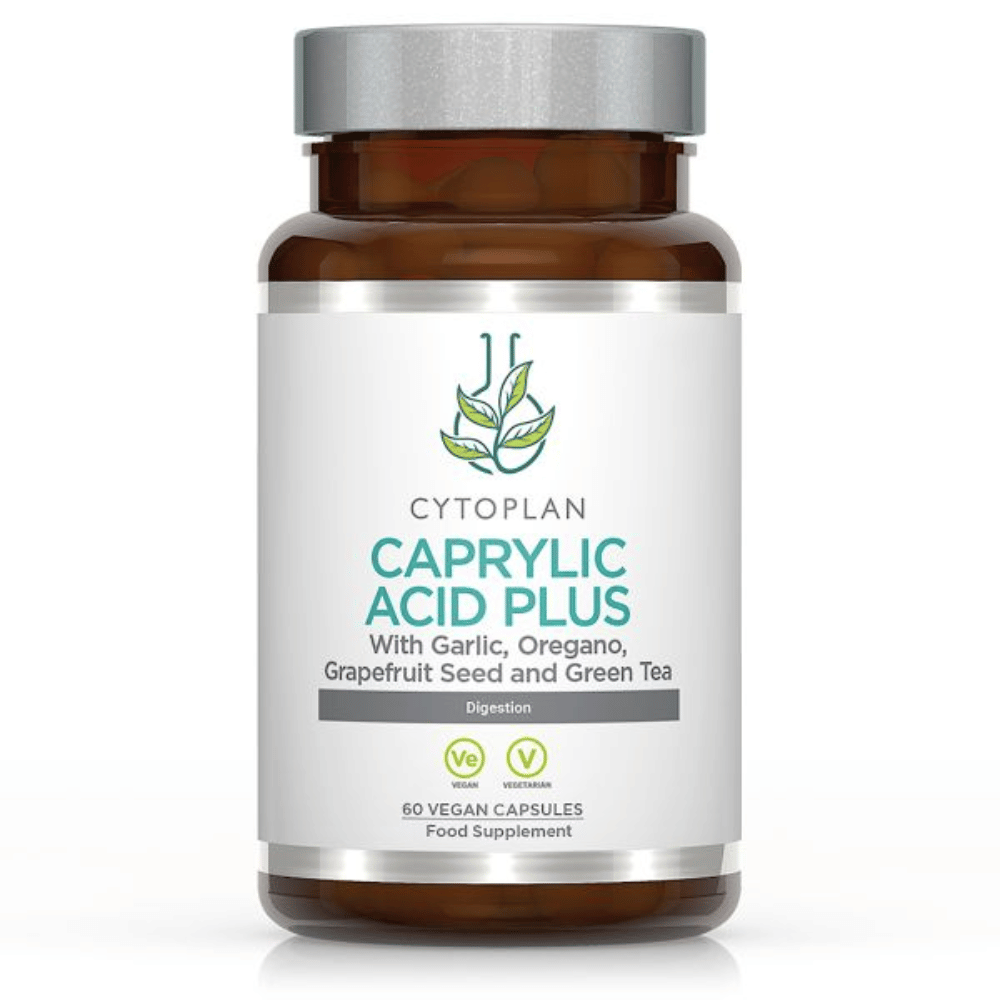 Cytoplan Caprylic Acid Plus 60 Capsules- Lillys Pharmacy and Health Store