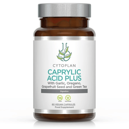 Cytoplan Caprylic Acid Plus 60 Capsules- Lillys Pharmacy and Health Store