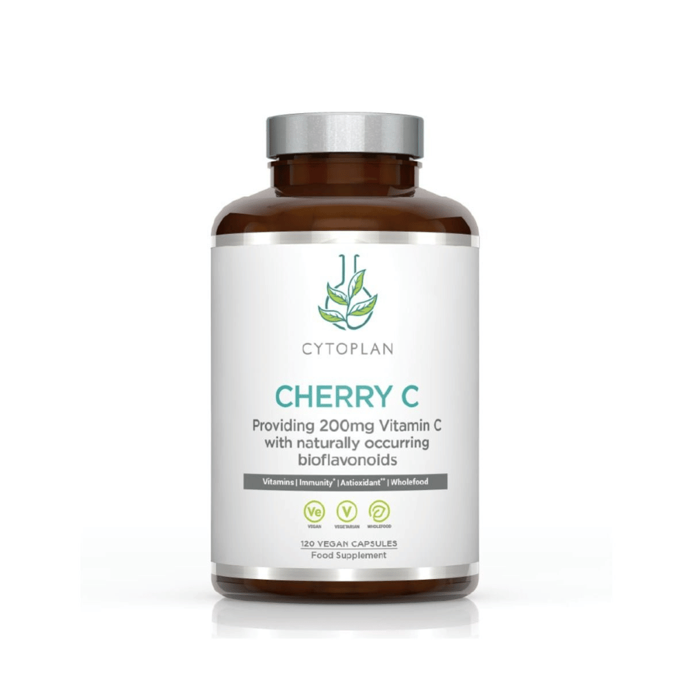 Cytoplan Cherry C: Wholefood Vit C 200mg 120 Capsules- Lillys Pharmacy and Health Store
