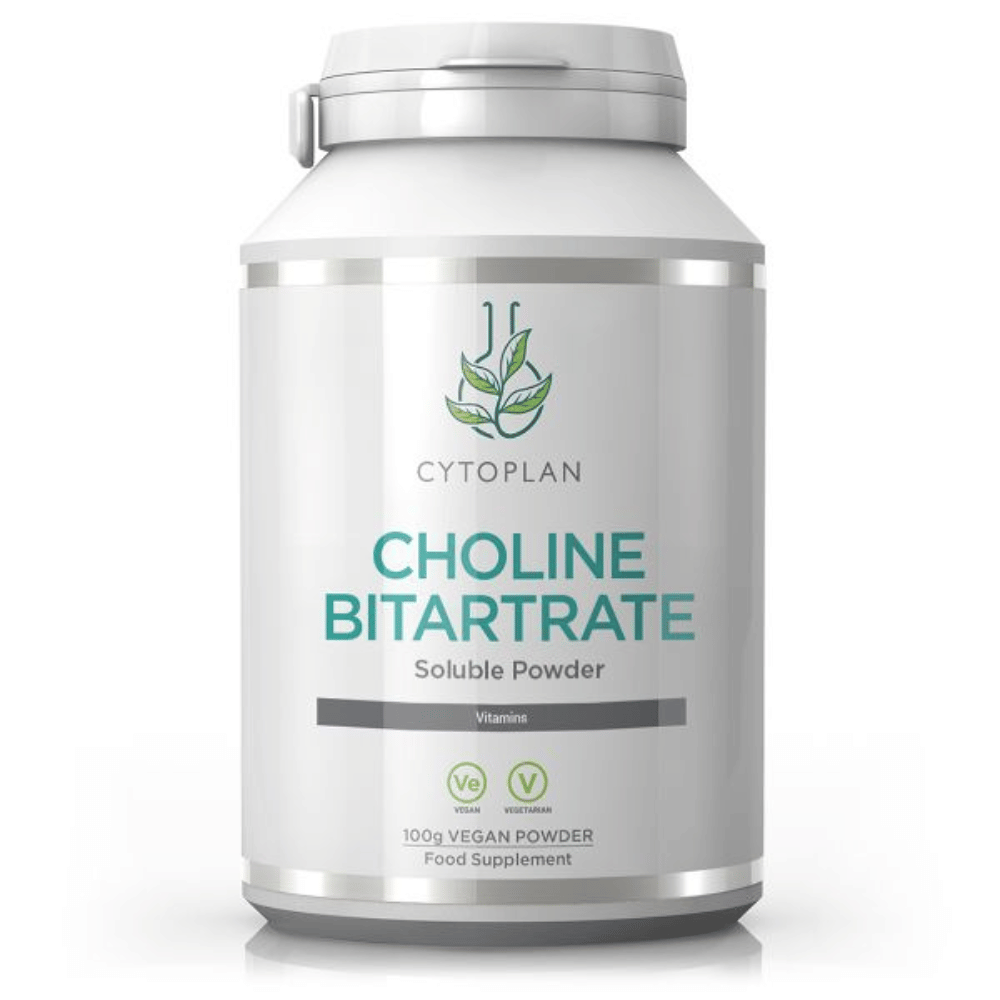 Cytoplan Choline Bitartrate Powder: 100G Powder- Lillys Pharmacy and Health Store