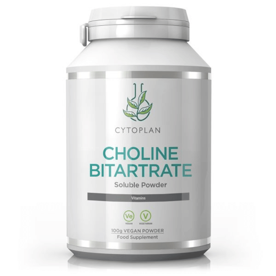 Cytoplan Choline Bitartrate Powder: 100G Powder- Lillys Pharmacy and Health Store
