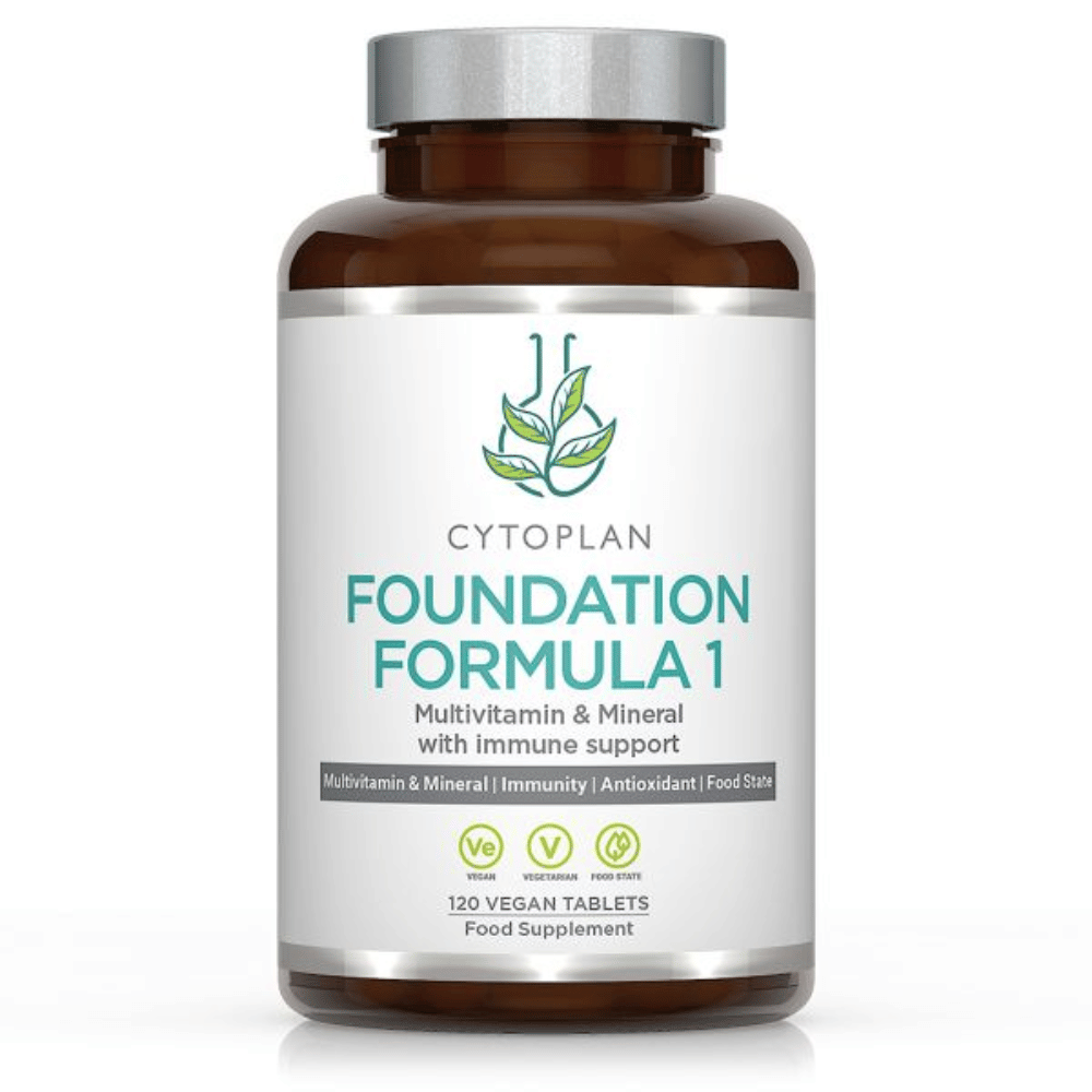 Cytoplan Foundation Formula 1: Multivit & Min 120 Tablets- Lillys Pharmacy and Health Store