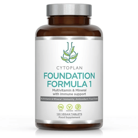 Cytoplan Foundation Formula 1: Multivit & Min 120 Tablets- Lillys Pharmacy and Health Store