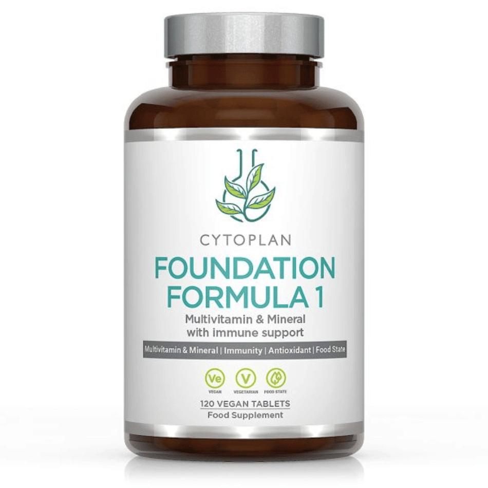Cytoplan Foundation Formula 1: Multivit & Min 120 Tablets- Lillys Pharmacy and Health Store