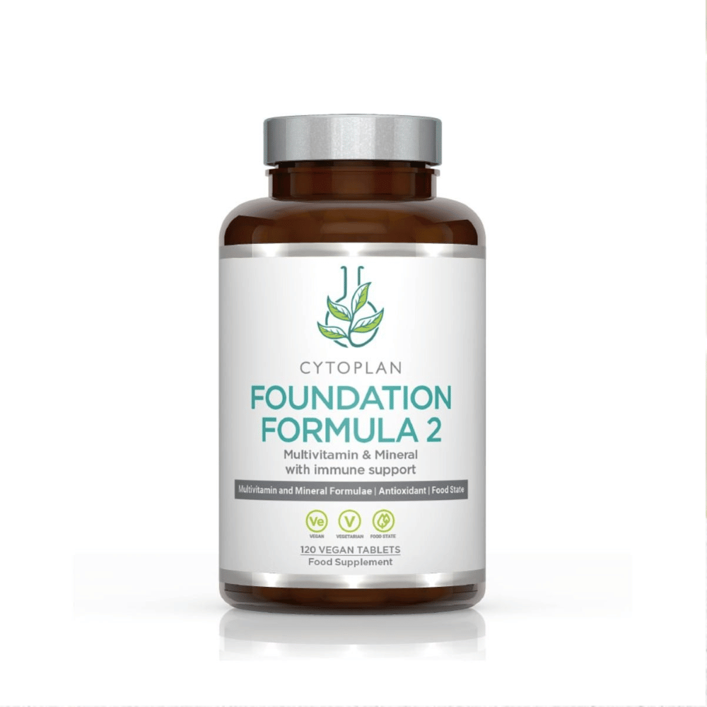 Cytoplan Foundation Formula 2: Multivit & Min 120 Tablets- Lillys Pharmacy and Health Store