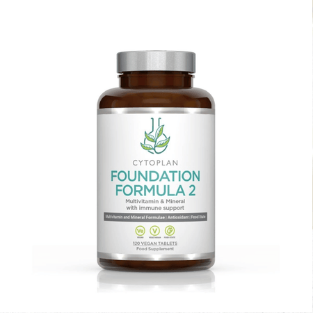 Cytoplan Foundation Formula 2: Multivit & Min 120 Tablets- Lillys Pharmacy and Health Store
