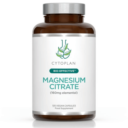 Cytoplan Magnesium Citrate: 500mg 120 Capsules- Lillys Pharmacy and Health Store