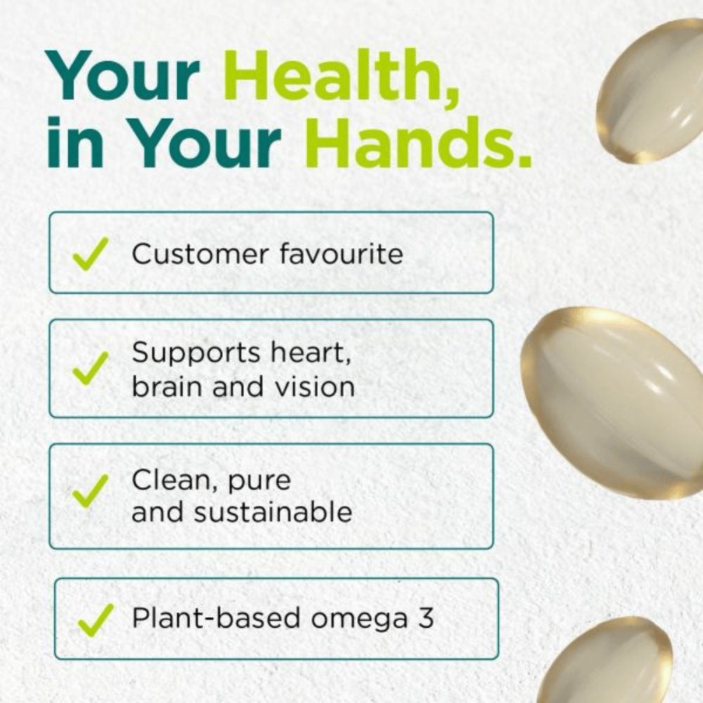 Cytoplan Omega 3 Vegan Dha/Epa 60 Capsules- Lillys Pharmacy and Health Store