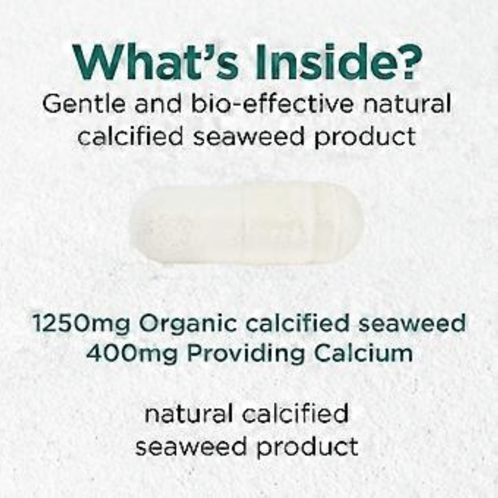 Cytoplan Organic Calcium: Wholefood 200mg Elemental 60 Capsules- Lillys Pharmacy and Health Store