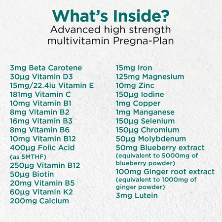 Cytoplan Pregna-Plan: 60 Tablets- Lillys Pharmacy and Health Store
