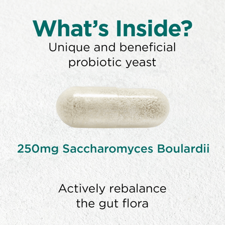 Cytoplan Saccharomyces Boulardii: 250mg 60 Capsules- Lillys Pharmacy and Health Store