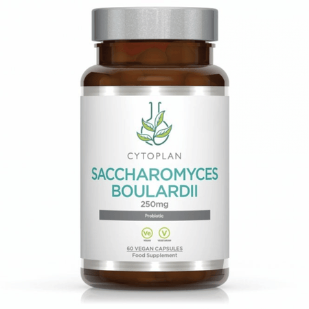 Cytoplan Saccharomyces Boulardii: 250mg 60 Capsules- Lillys Pharmacy and Health Store
