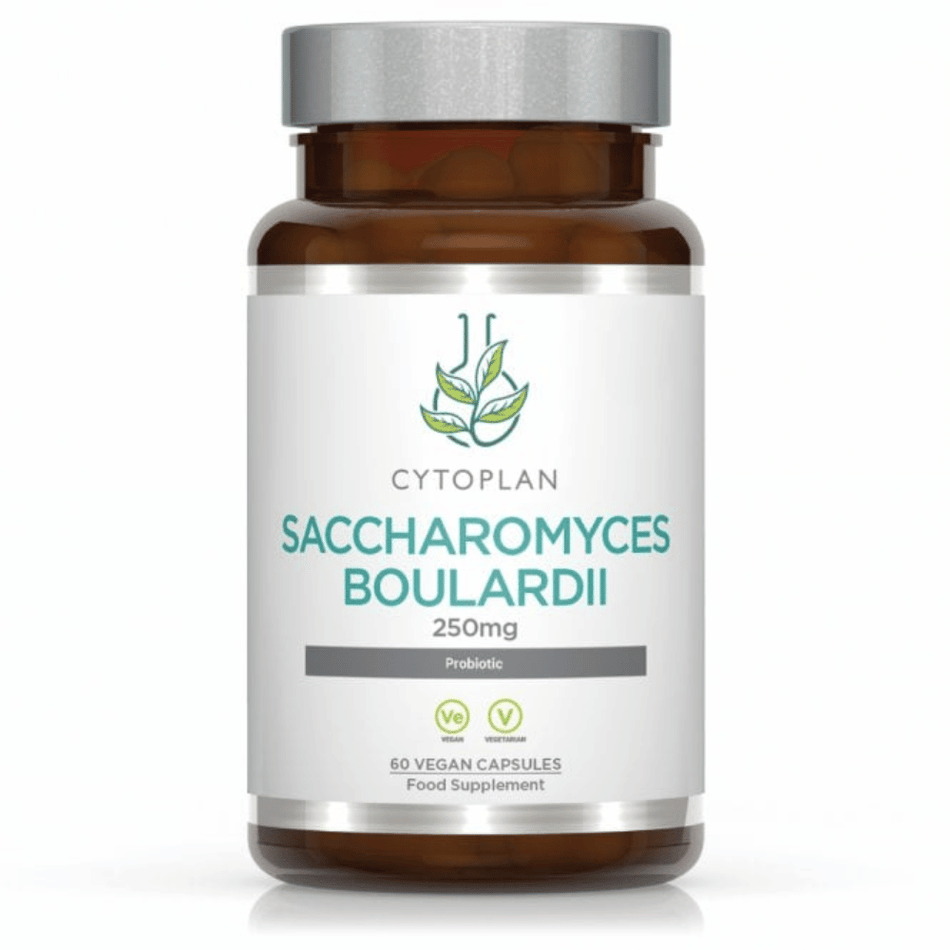 Cytoplan Saccharomyces Boulardii: 250mg 60 Capsules- Lillys Pharmacy and Health Store