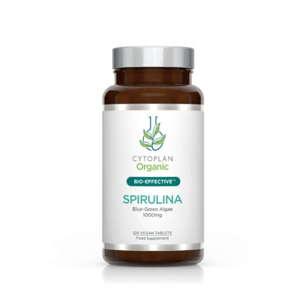Cytoplan Spirulina {Organic} 500mg: 120 Tablets- Lillys Pharmacy and Health Store
