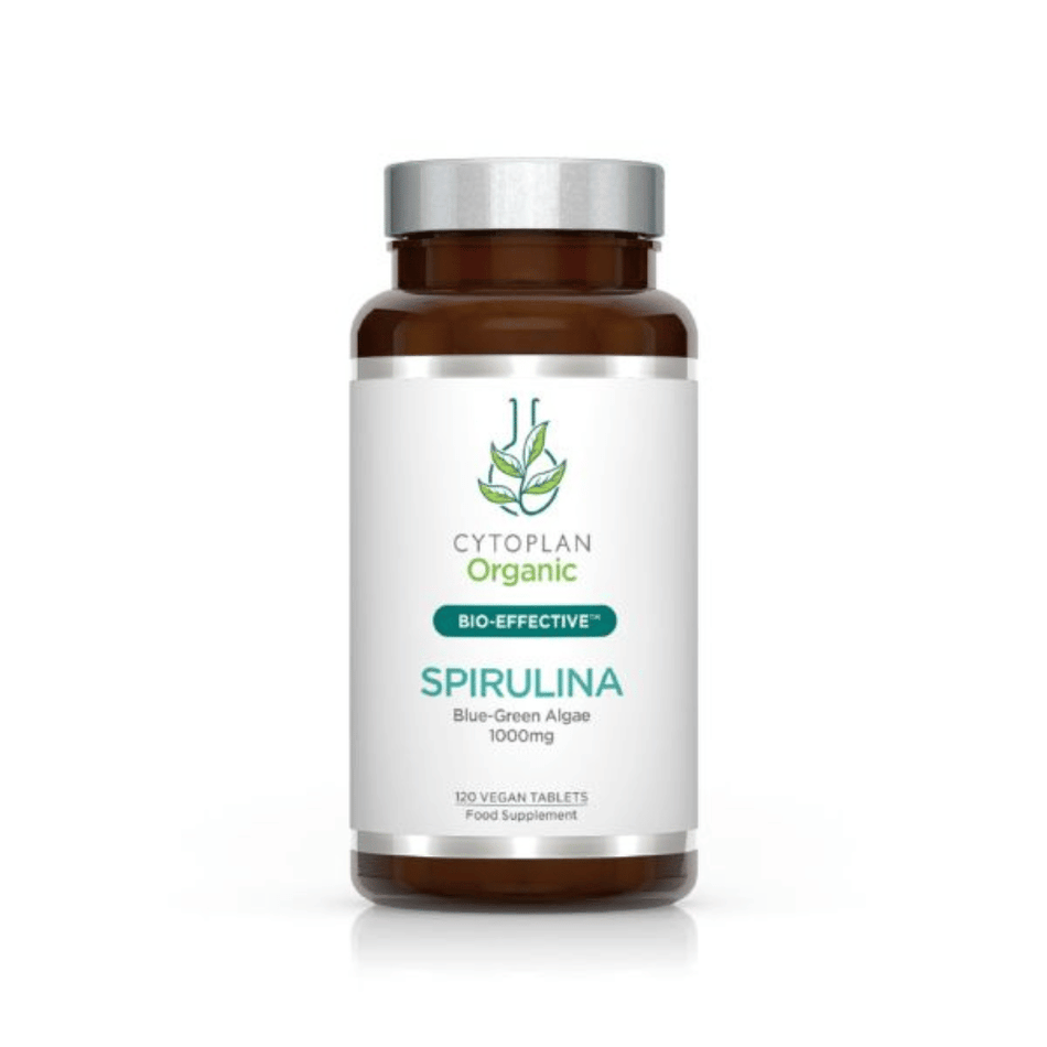 Cytoplan Spirulina {Organic} 500mg: 120 Tablets- Lillys Pharmacy and Health Store