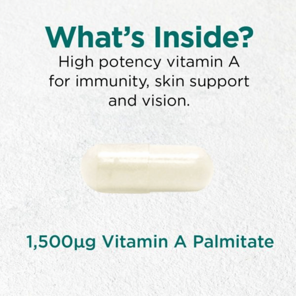 Cytoplan Vitamin A Retinol Palmitate: 5000Iu 60 Capsules- Lillys Pharmacy and Health Store