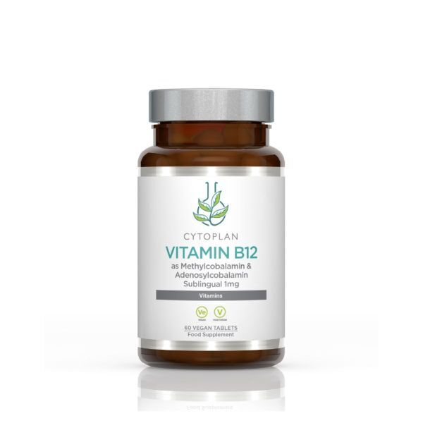 Cytoplan Vitamin B12 - 60 vegan tabs (EAN 5060202184057) - Lilly’s Pharmacy & Health Store