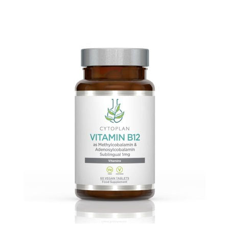 Cytoplan Vitamin B12 - 60 vegan tabs (EAN 5060202184057) - Lilly’s Pharmacy & Health Store