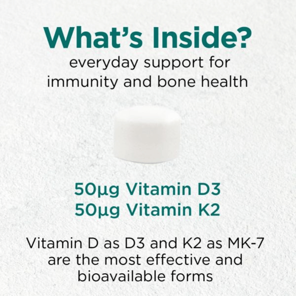 Cytoplan Vitamin K2 & Vitamin D3 60 Capsules- Lillys Pharmacy and Health Store