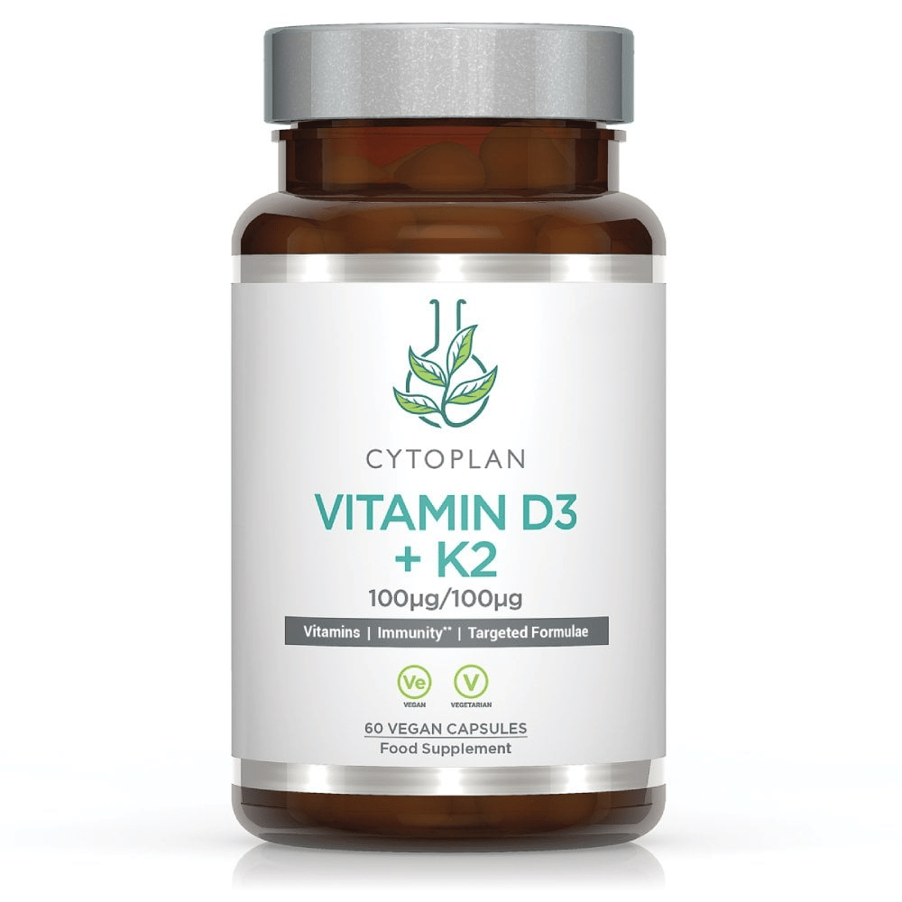 Cytoplan Vitamin K2 & Vitamin D3 60 Capsules- Lillys Pharmacy and Health Store