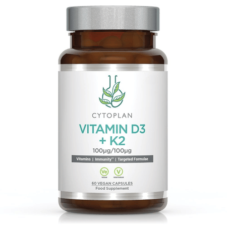 Cytoplan Vitamin K2 & Vitamin D3 60 Capsules- Lillys Pharmacy and Health Store