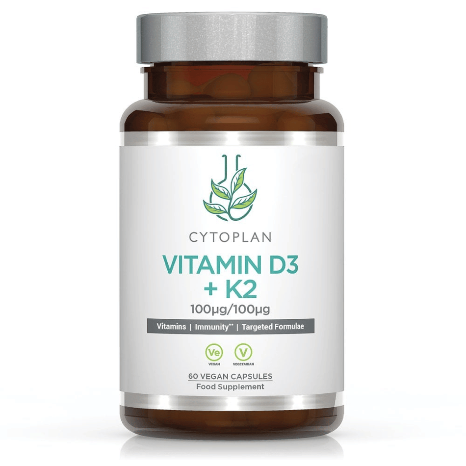 Cytoplan Vitamin K2 & Vitamin D3 60 Capsules- Lillys Pharmacy and Health Store
