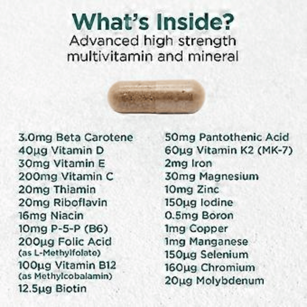 Cytoplan Wholefood Multi: 60 Capsules- Lillys Pharmacy and Health Store
