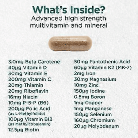 Cytoplan Wholefood Multi: 60 Capsules- Lillys Pharmacy and Health Store