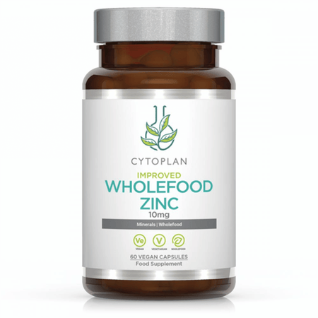 Cytoplan Zinc: Wholefood 10mg Elemental 60 Caps- Lillys Pharmacy and Health Store
