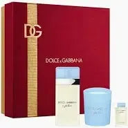 D&G Light Blue Ladies 50ml 3pc Gift Set