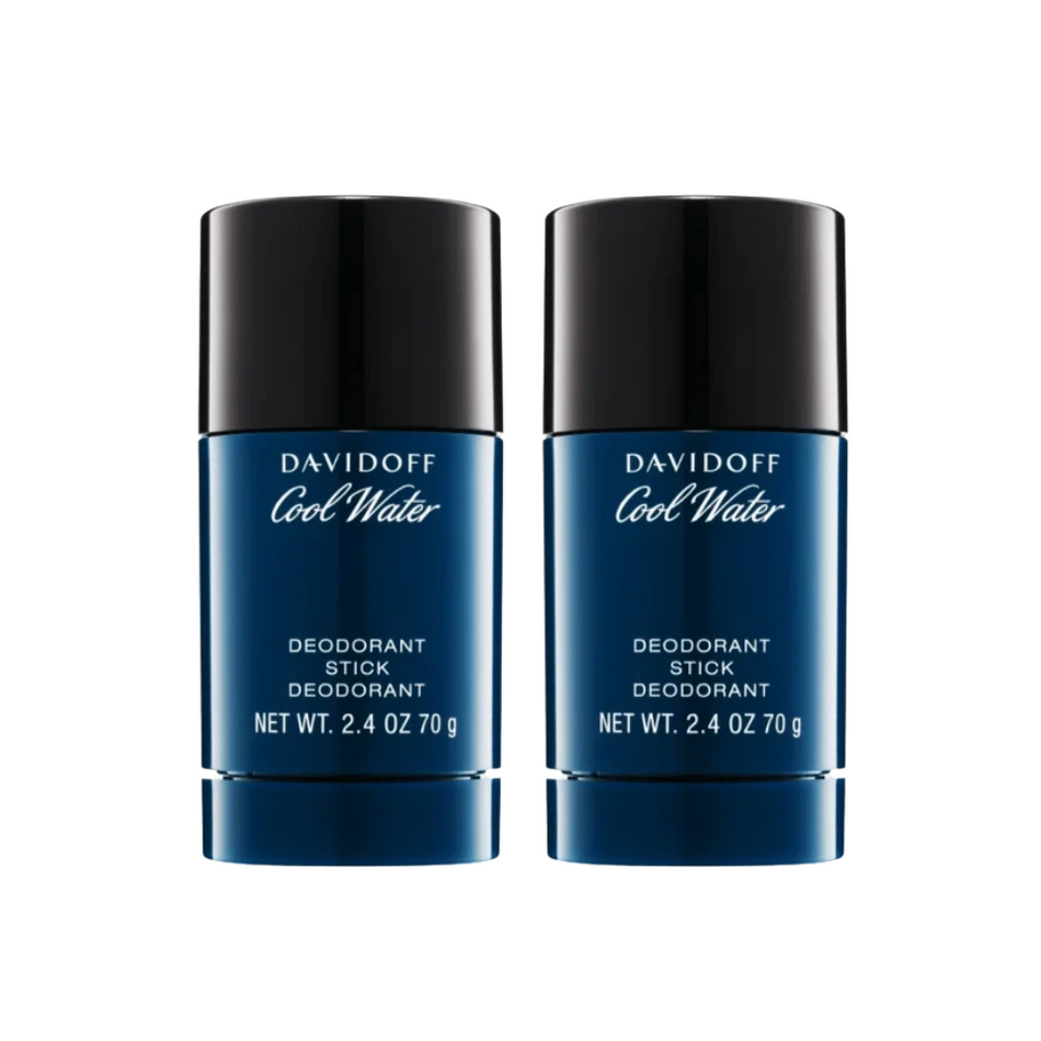 Davidoff Cool Water Mens 70g Deodorant Stick - 2 for €29.99