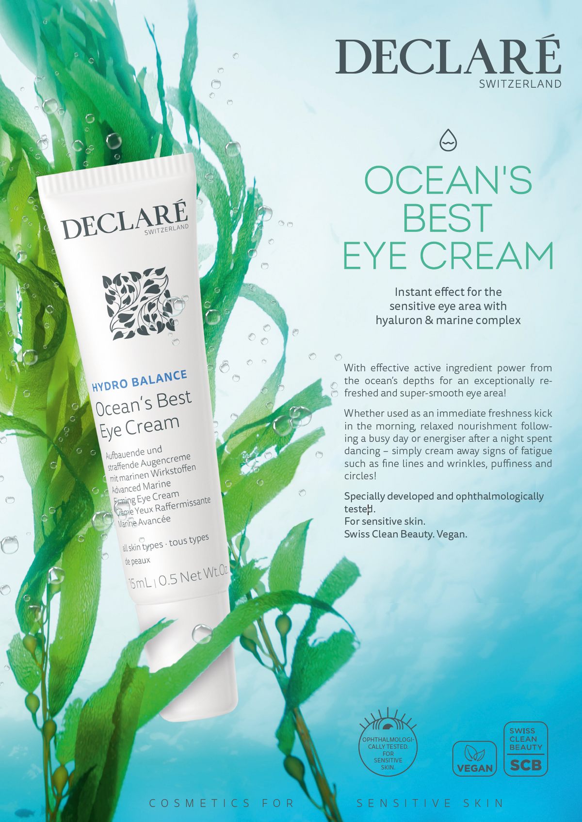 Declaré Oceans Best Eye Cream 15ml- Lillys Pharmacy and Health Store