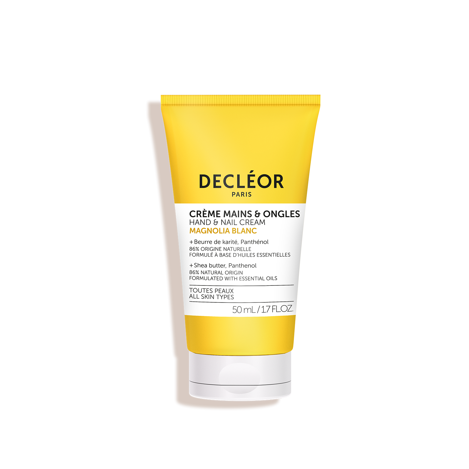 Decleor Paris White Magnolia Hand & Nail Cream 50ml- Lillys Pharmacy and Health Store