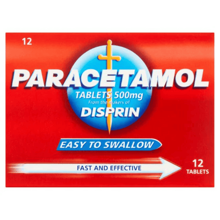 Disprin Paracetamol Tablets 12's- Lillys Pharmacy and Health Store