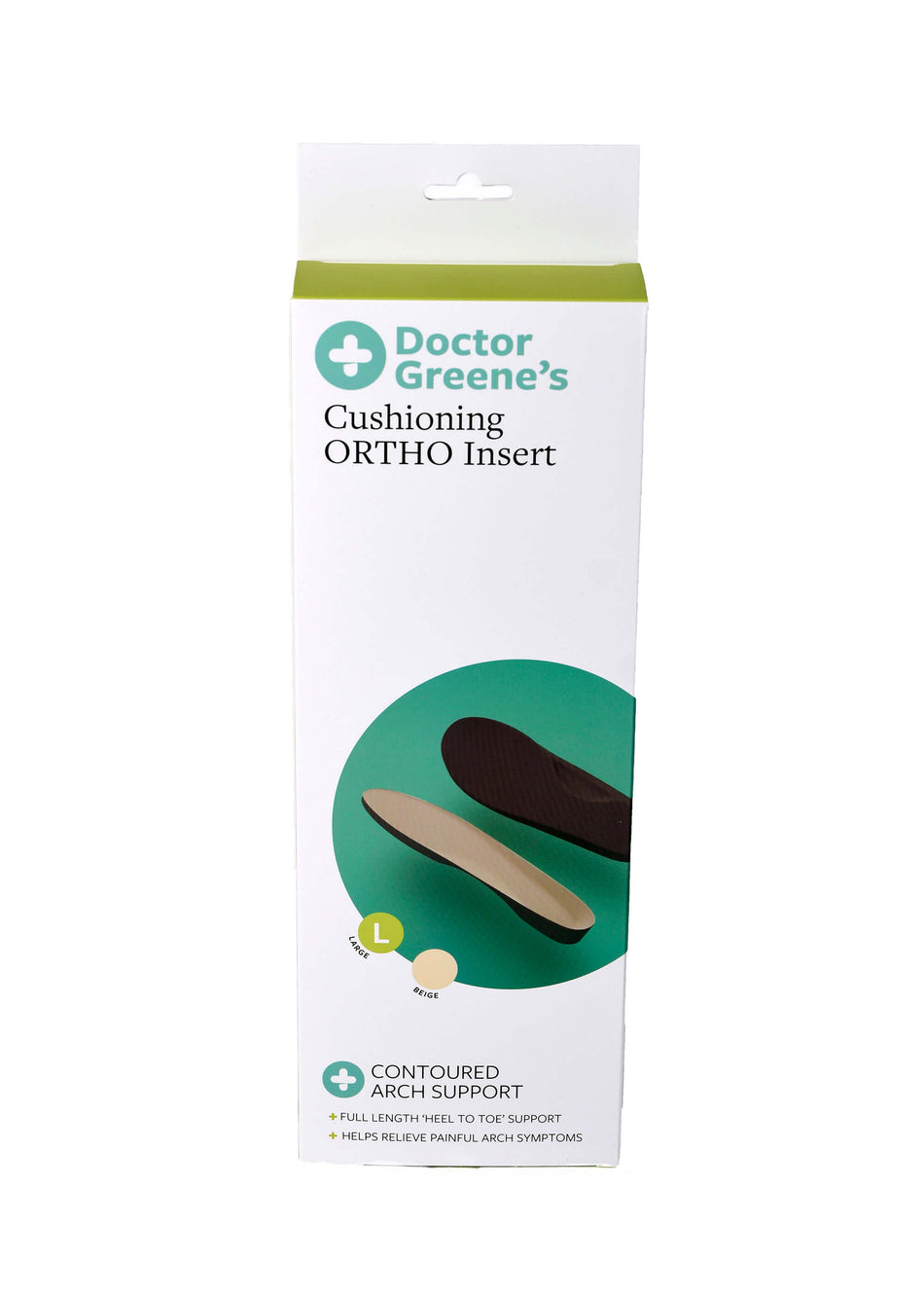 Doctor Greene's Cushioning Ortho Insert- Lillys Pharmacy and Health Store