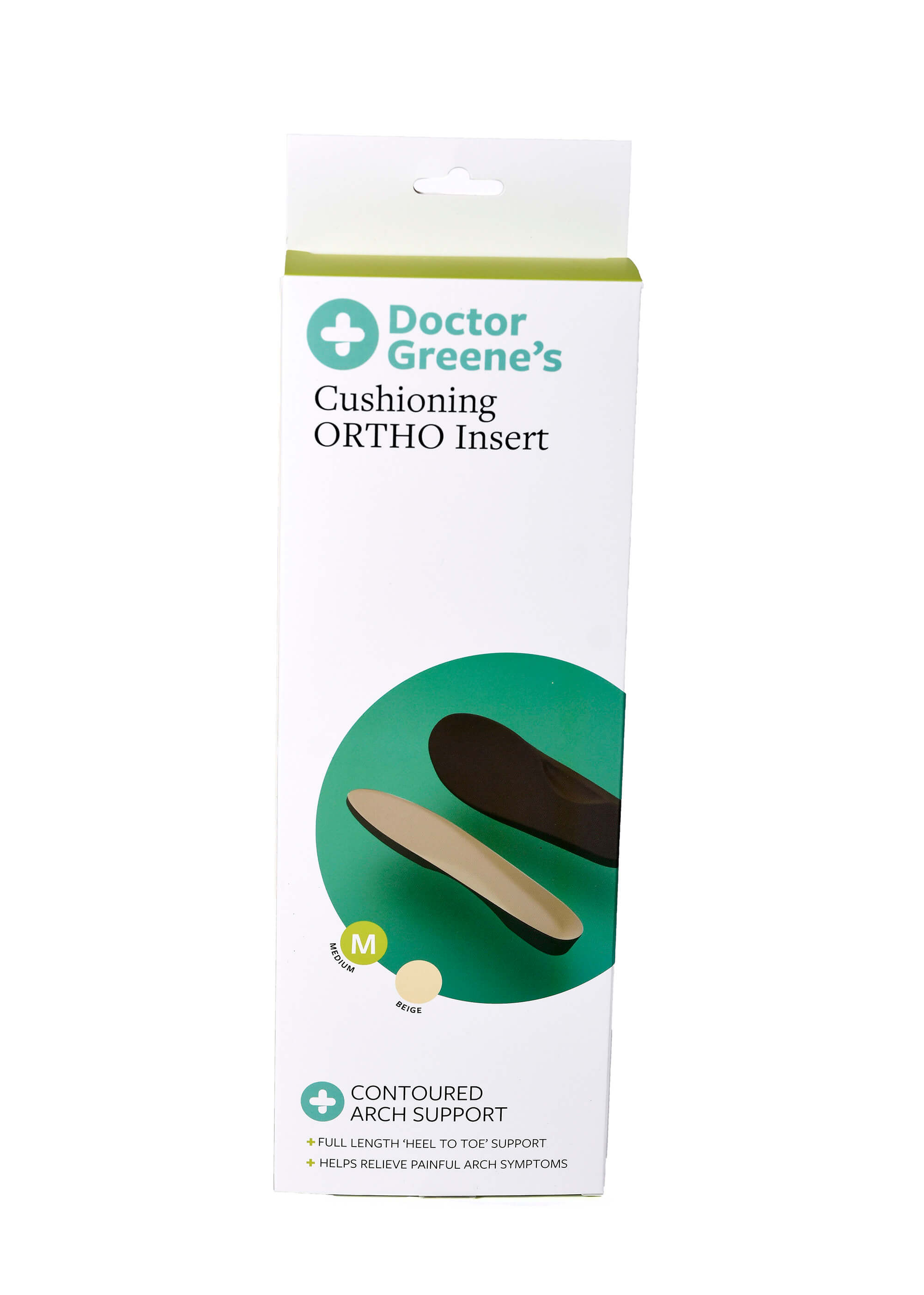 Doctor Greene's Cushioning Ortho Insert- Lillys Pharmacy and Health Store