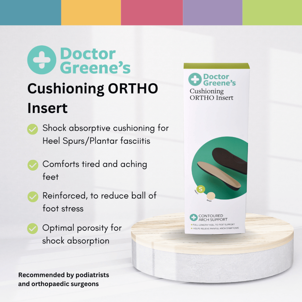 Doctor Greene's Cushioning Ortho Insert- Lillys Pharmacy and Health Store