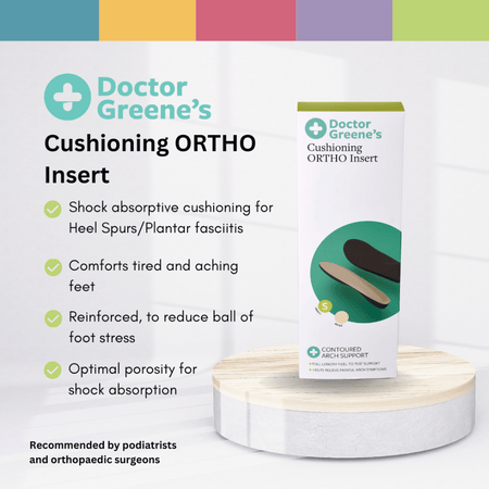 Doctor Greene's Cushioning Ortho Insert- Lillys Pharmacy and Health Store