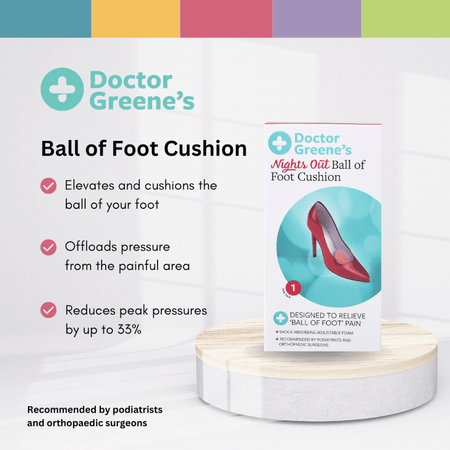 Doctor Greene's Nights Out Ball Of The Foot Cushion ( 1 Pair)- Lillys Pharmacy and Health Store