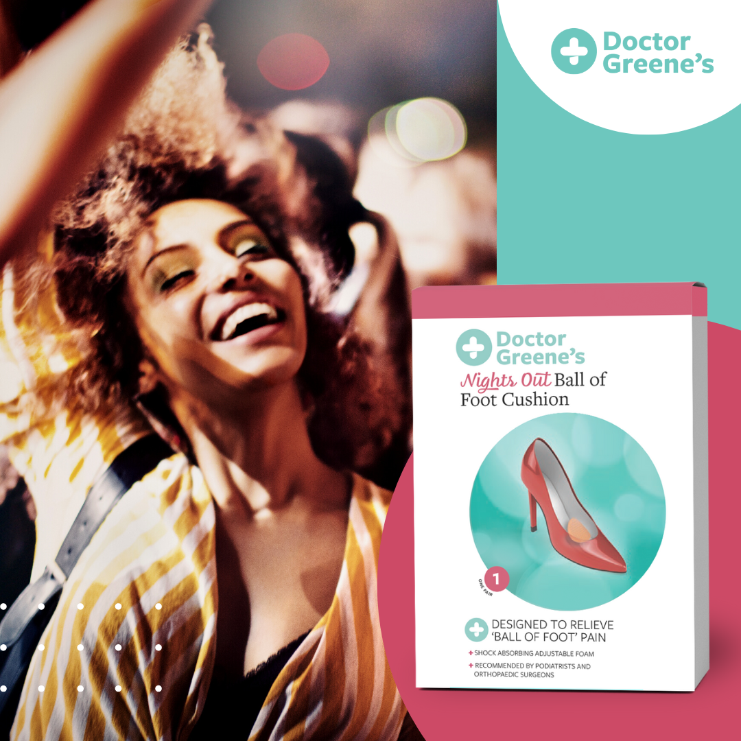 Doctor Greene's Nights Out Ball Of The Foot Cushion ( 1 Pair)- Lillys Pharmacy and Health Store