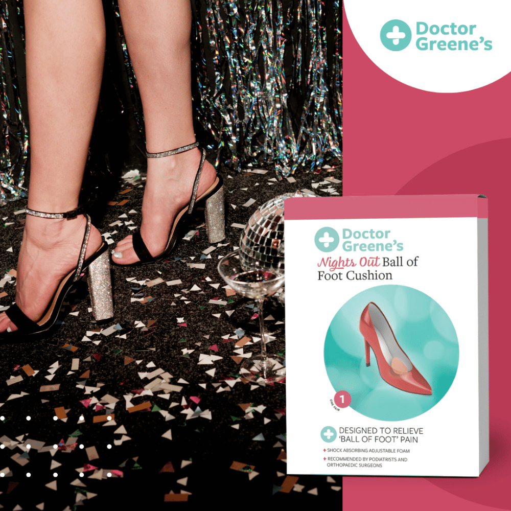 Doctor Greene's Nights Out Ball Of The Foot Cushion ( 1 Pair)- Lillys Pharmacy and Health Store