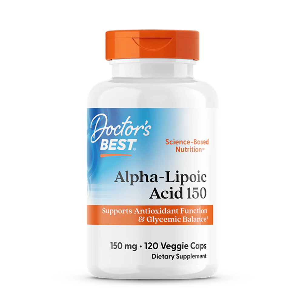 Doctor's Best Alpha-Lipoic Acid, 150mg - 120 vcaps- Lillys Pharmacy and Health Store