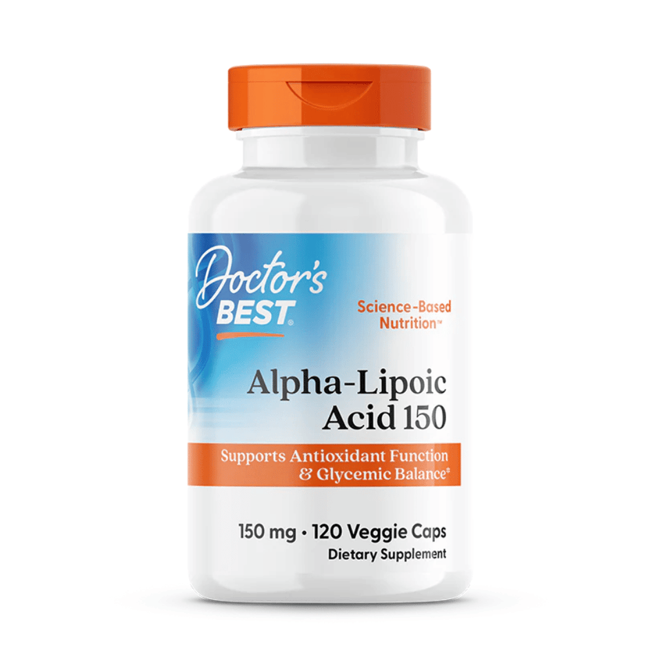 Doctor's Best Alpha-Lipoic Acid, 150mg - 120 vcaps- Lillys Pharmacy and Health Store