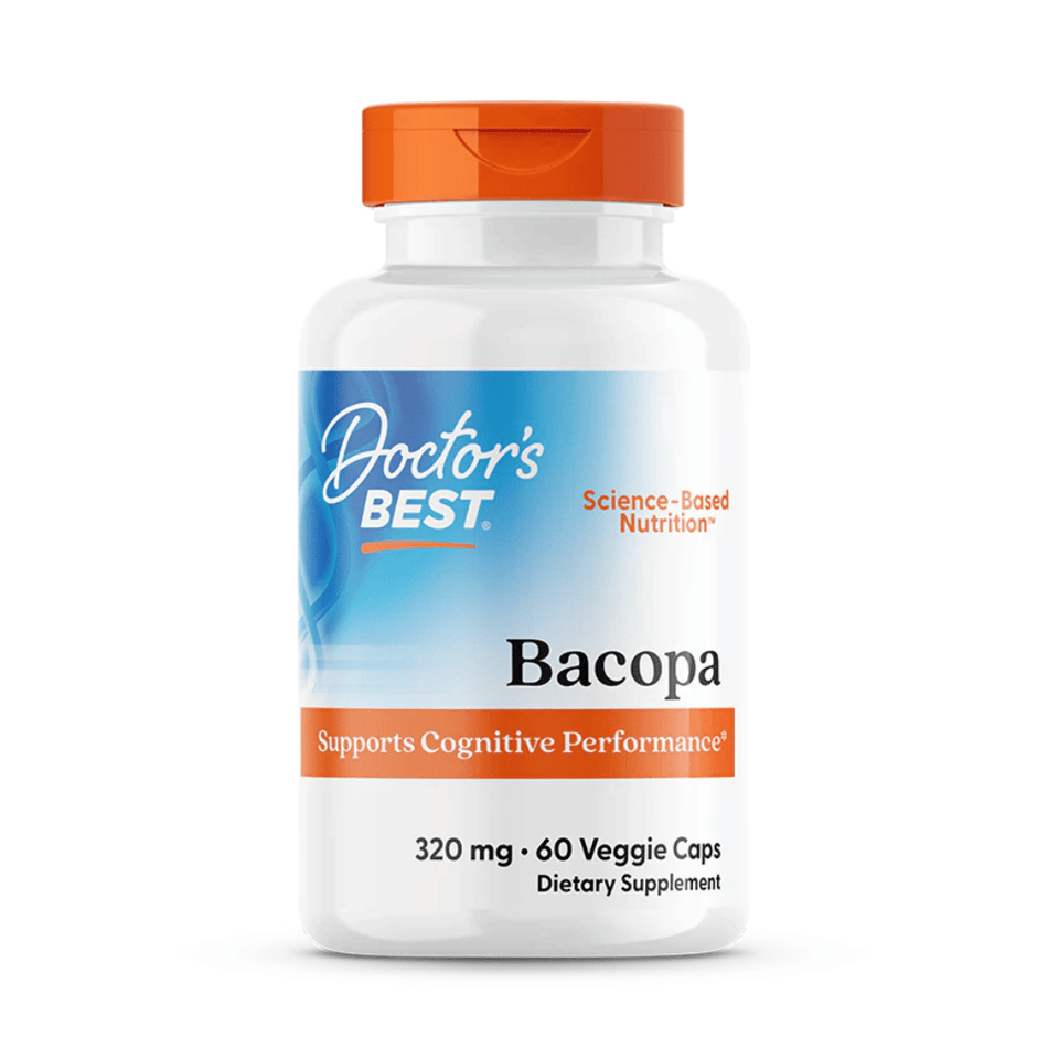 Doctor's Best Bacopa with Synapsa, 320mg - 60 vcaps- Lillys Pharmacy and Health Store