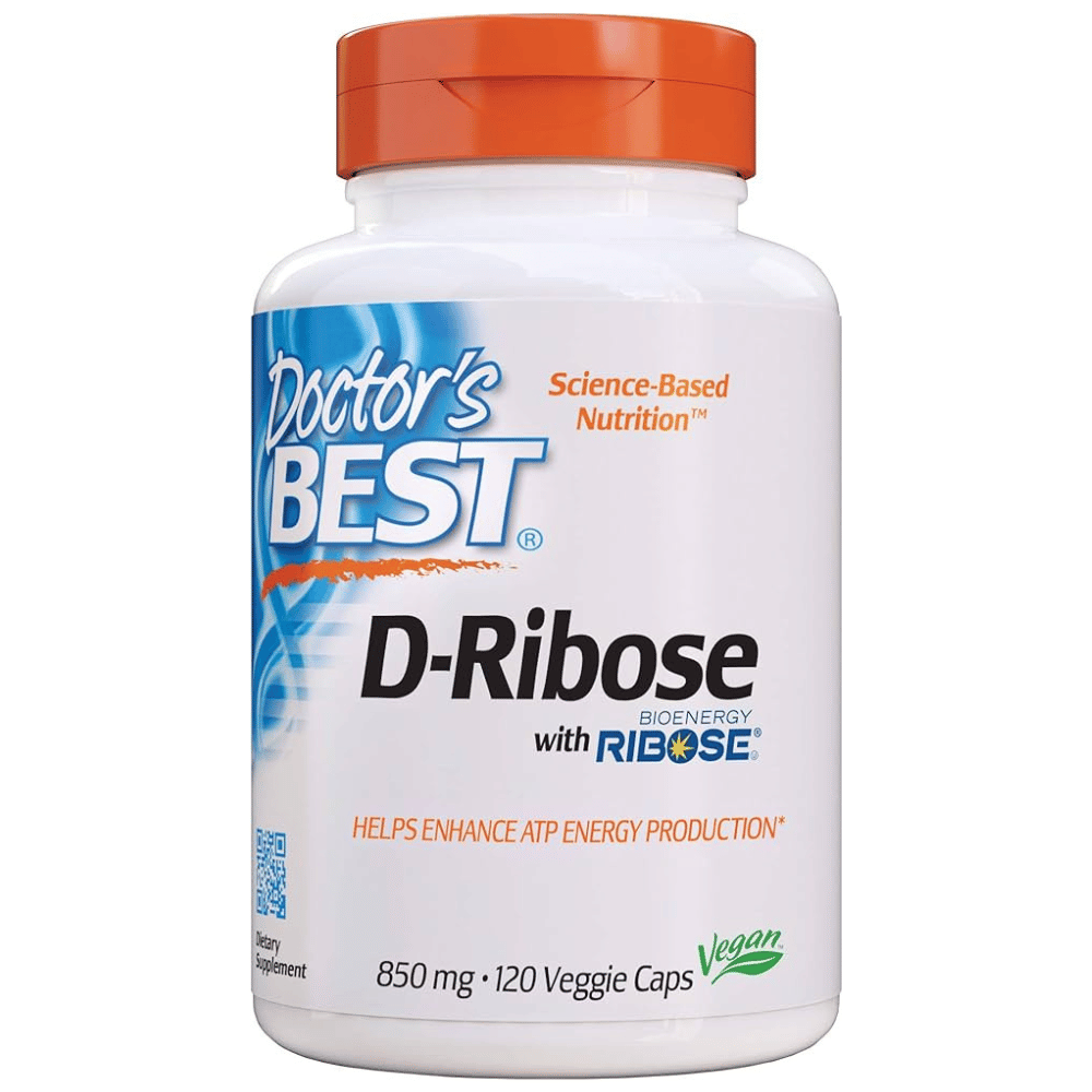Doctor's Best D-Ribose, 850mg - 120 vcaps- Lillys Pharmacy and Health Store