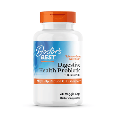 Doctor's Best Digestive Health Probiotic 2 Billion with LactoSpore - 60 vcaps- Lillys Pharmacy and Health Store